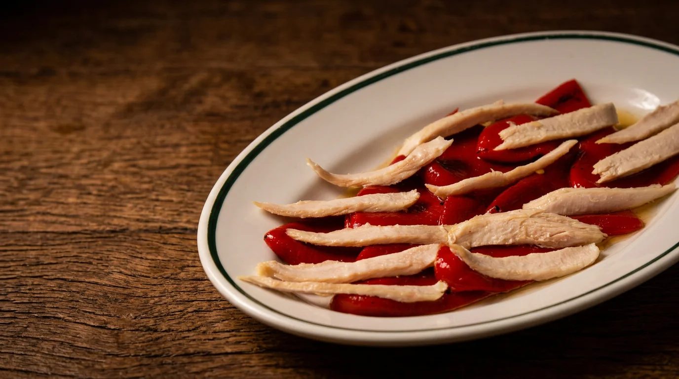 Pimientos del piquillo con ventresca